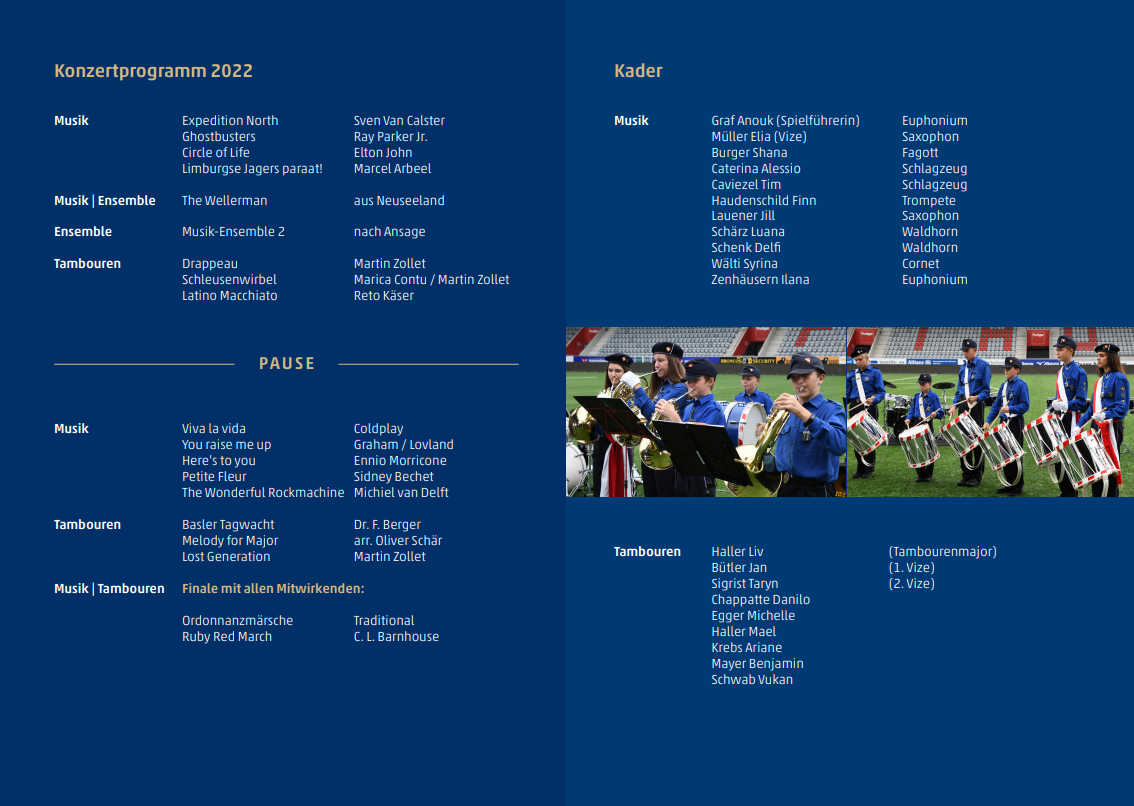 Programm Schlusskonzert Seite 2